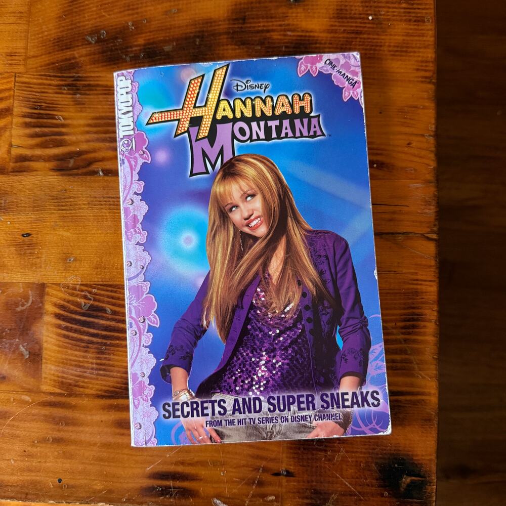 Disney Hannah Montana Secrets & Super Sneaks Paperback Book